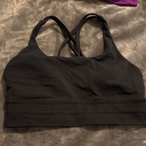 Lululemon Women's Black Sports Bra